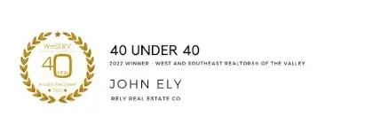 40/40 Under 40 award winner